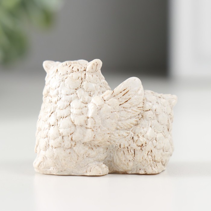 Фигурка полистоун «Сова и совёнок», 2.7×4.3×3.8 см, МИКС