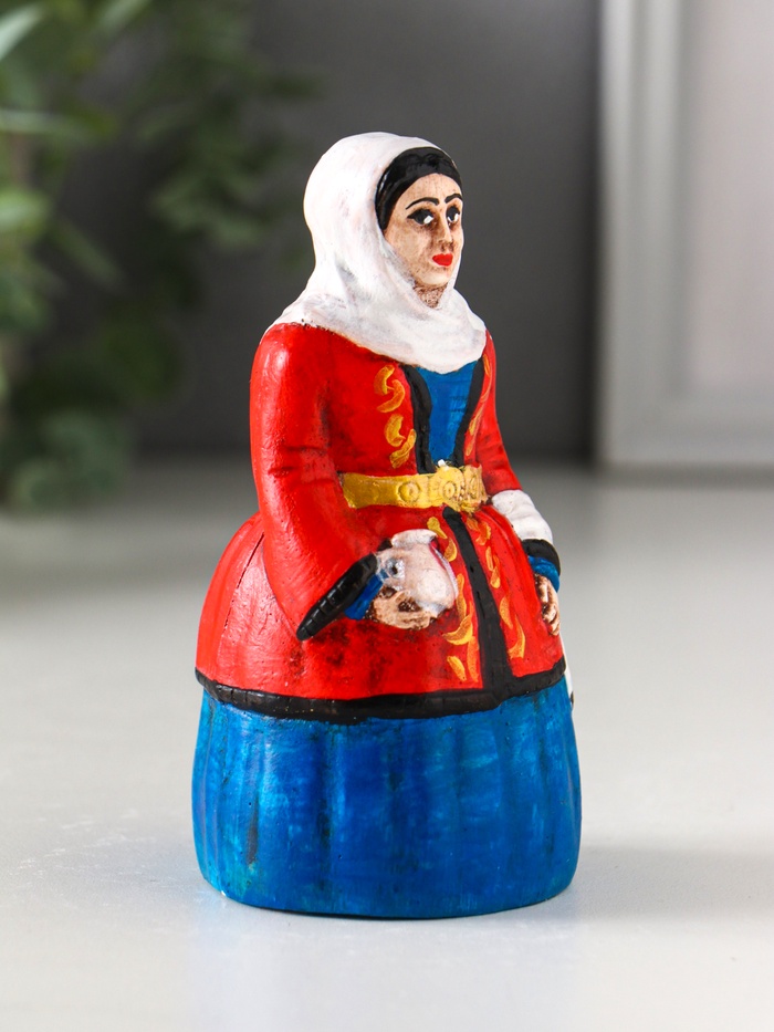 Фигурка гипс «Горянка», 11.5×6×6 см