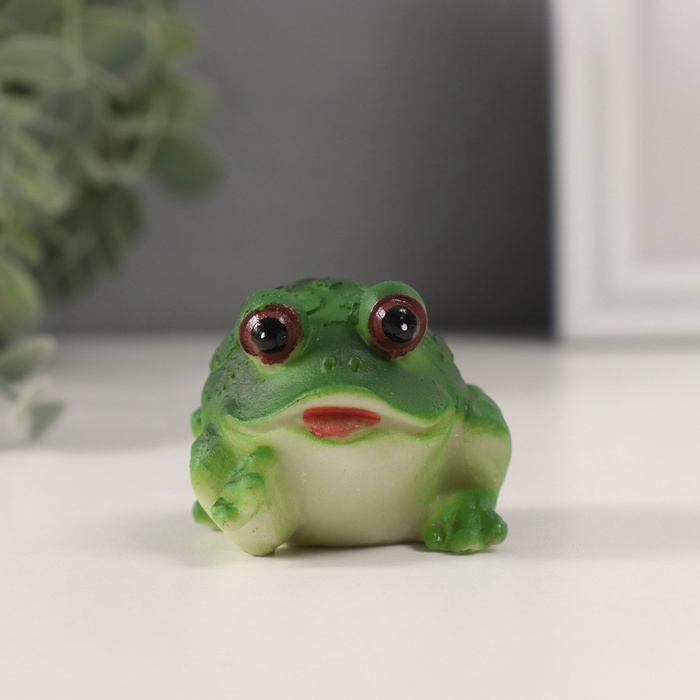 Фигурка полистоун «Лягушонок с большими глазами», 5×4.5×4 см, МИКС