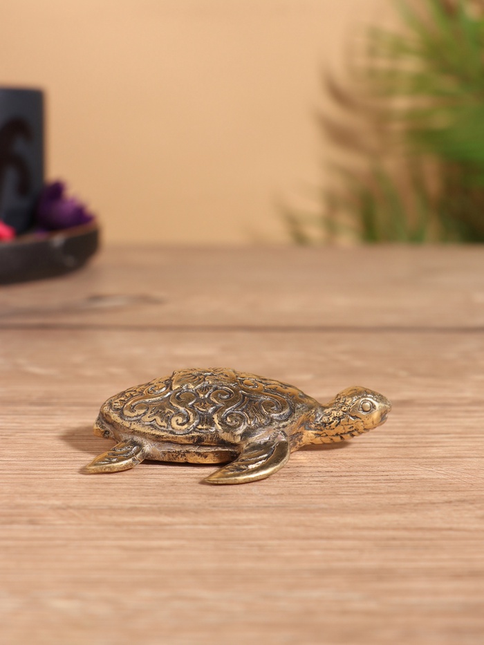 Сувенир «Черепаха», 8×7×2 см, бронза