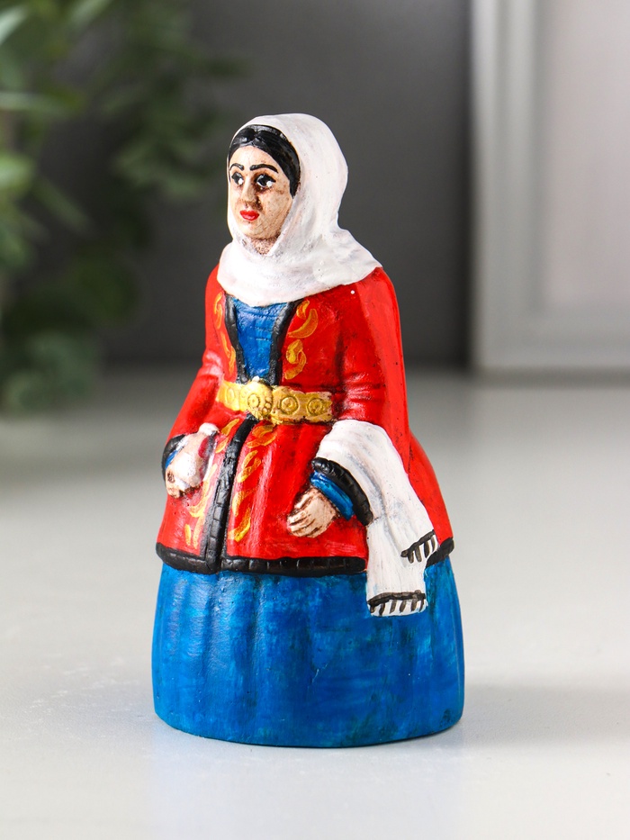 Фигурка гипс «Горянка», 11.5×6×6 см