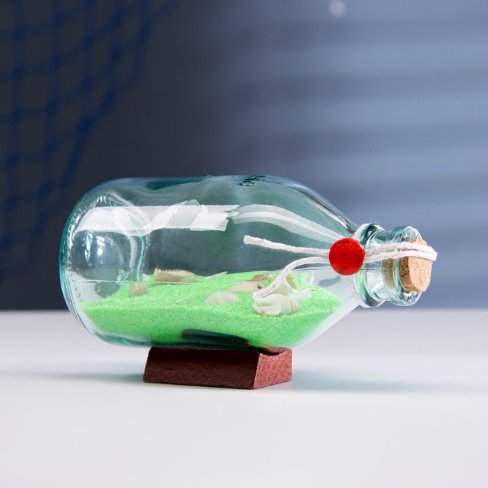Фигурка «Сувенир в бутылке. Ракушки», 15×8×8 см, МИКС