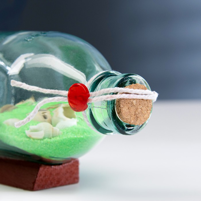 Фигурка «Сувенир в бутылке. Ракушки», 15×8×8 см, МИКС
