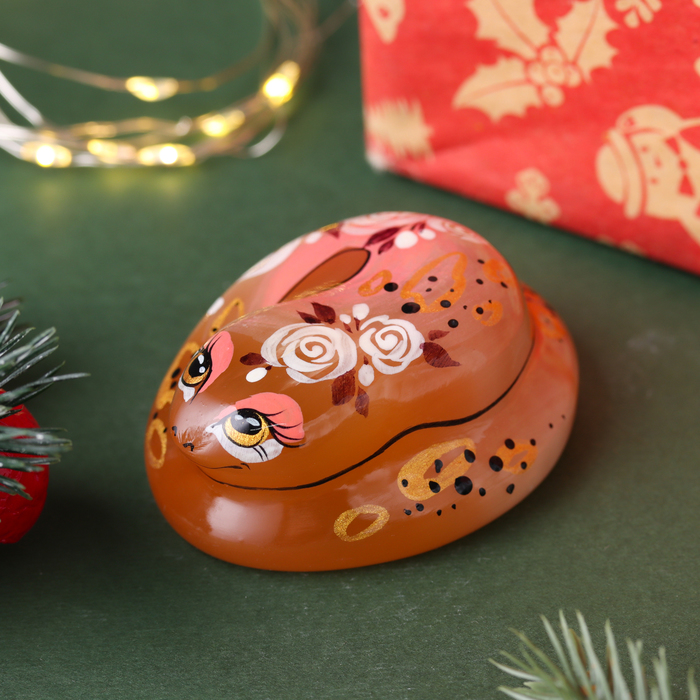 Фигурка «Змея Ева», селенит