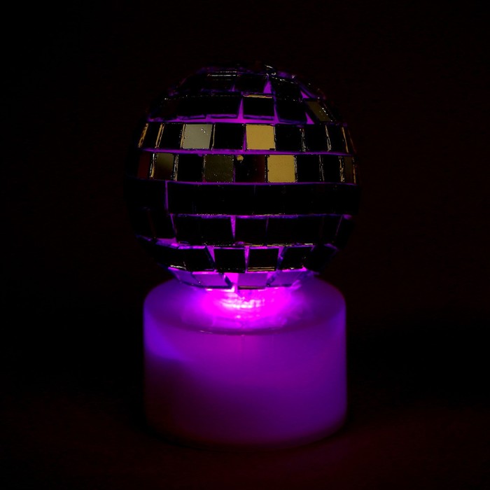 Фигурка светодиодная «Шар диско»