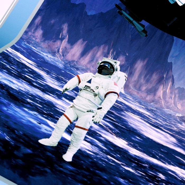 Интерьерная наклейка 3Д TAKE IT EASY «Космическая», 57×42 см