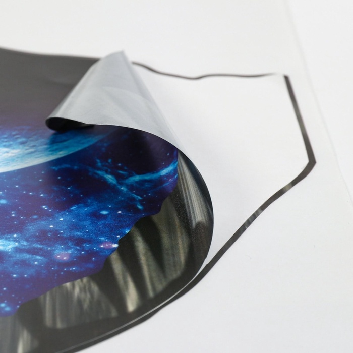 Интерьерная наклейка 3Д TAKE IT EASY «Космос в стене», 90×60 см