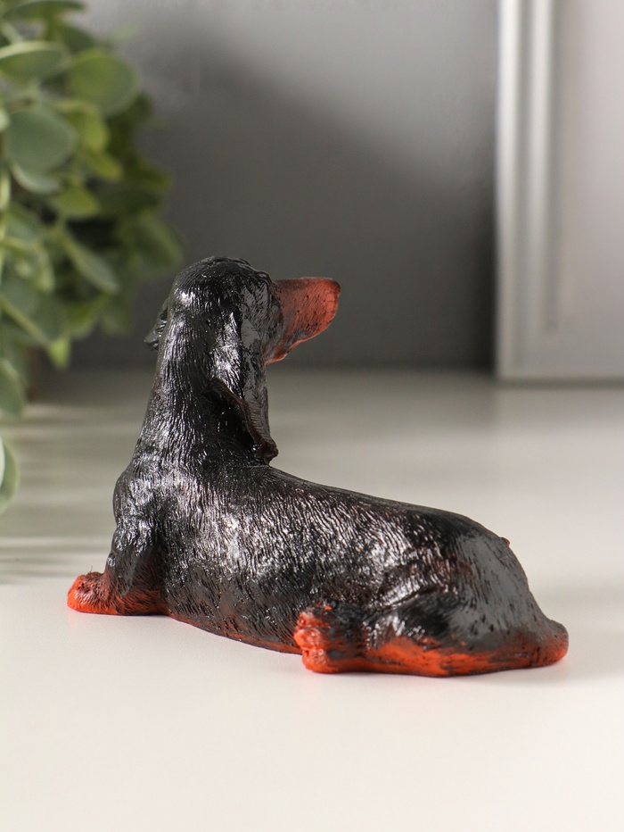 Фигурка «Такса», 7×10×5 см