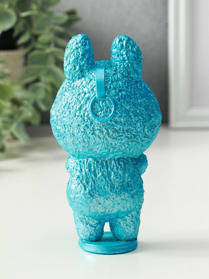 Фигурка гипс «Чудик», 13×6.5×5.5 см, голубой