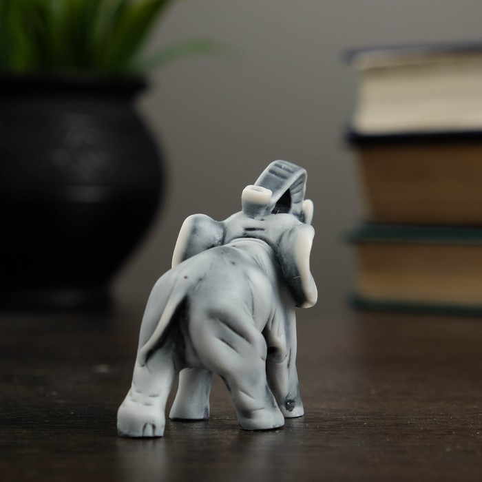 Фигурка «Слоник малый», мраморная крошка, 5.7 см