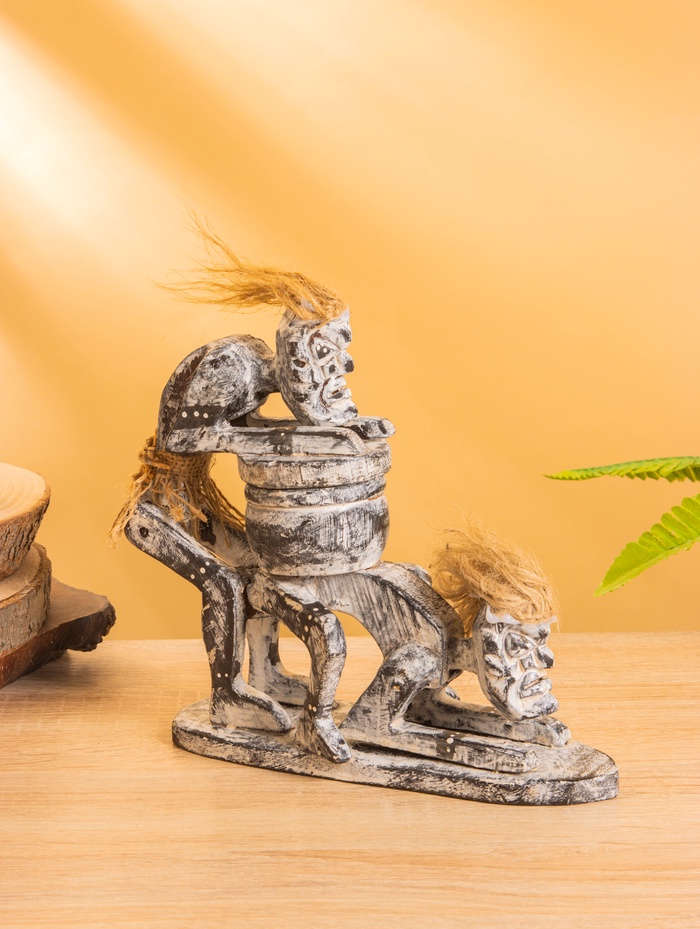 Шкатулка «Аборигены», дерево