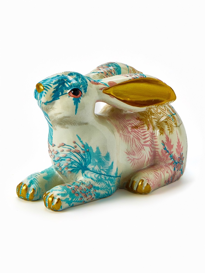 Фигурка полистоун TAKE IT EASY «Весенний зайчик», лежит, 10×19×12 см