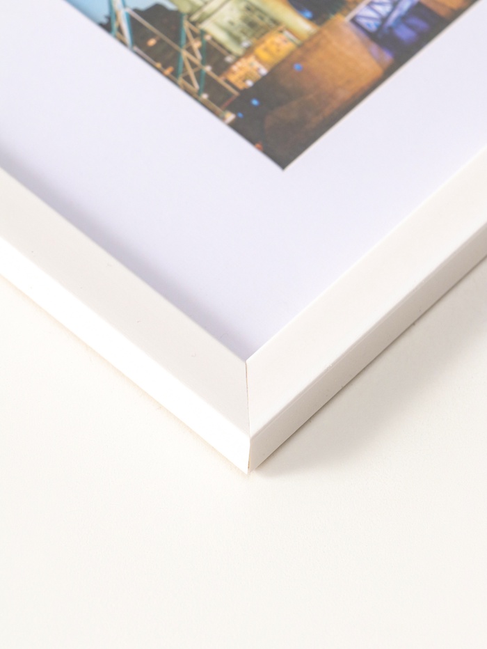 Фоторамка для фото 21×30 см, с паспарту 15×21 см, Lumo, белый