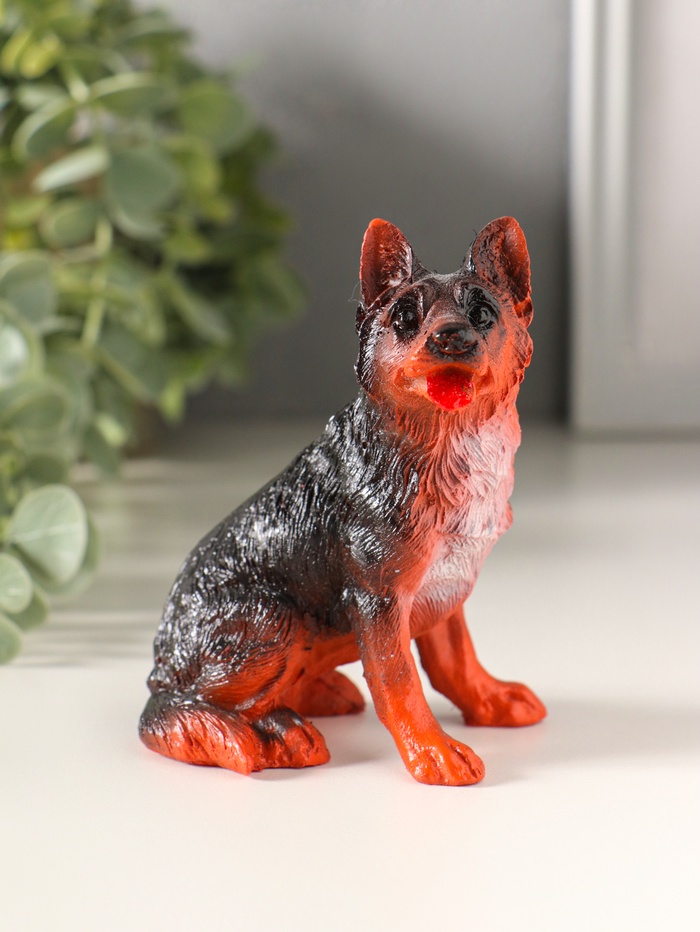 Фигурка «Овчарка», 9×6×5.5 см