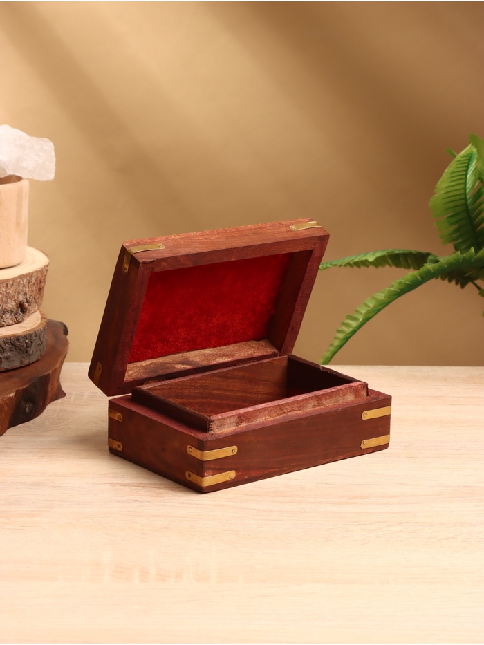 УЦЕНКА Шкатулка «Резной слоник», 15×10×6, дерево