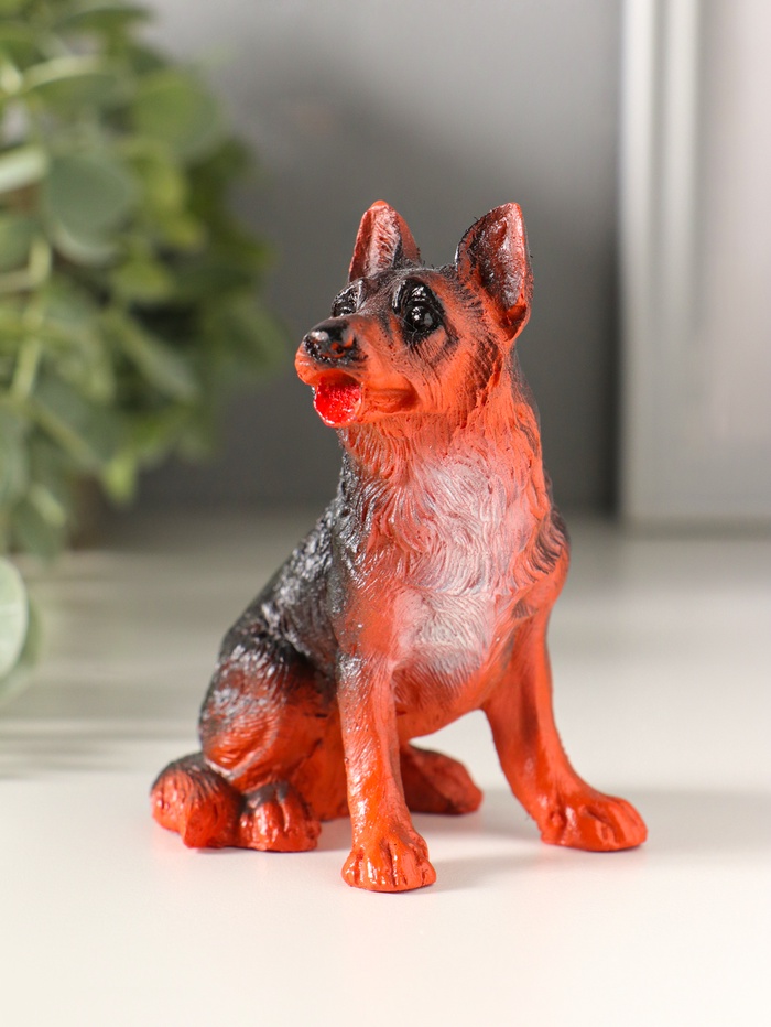 Фигурка «Овчарка», 9×6×5.5 см