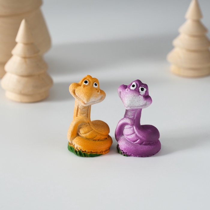Фигурка полистоун «Добрый змей», 2.5×2.5×4 см, МИКС