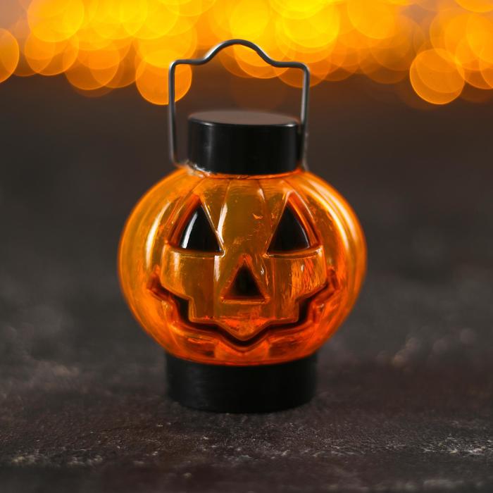 Фигурка светящаяся «Тыква на Хэллоуин», LED-ночник