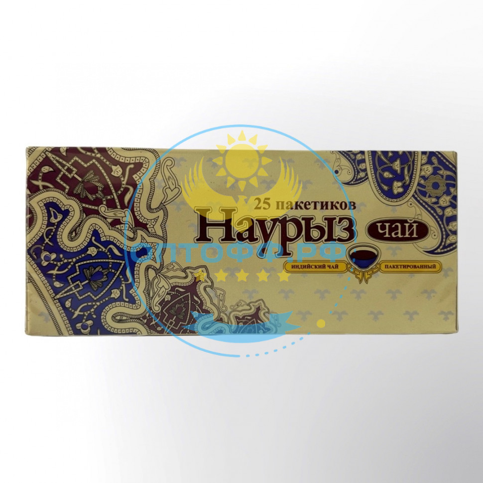 Чай Наурыз 25 пакетиков индийский (кор*36)