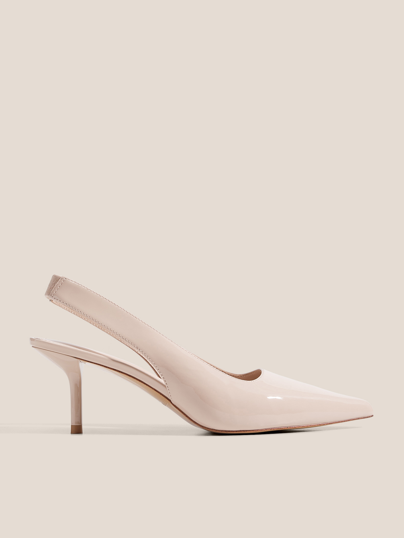 Женские туфли с открытой пяткой (слинг-бэк) TENDANCE 4837983, светло-бежевый