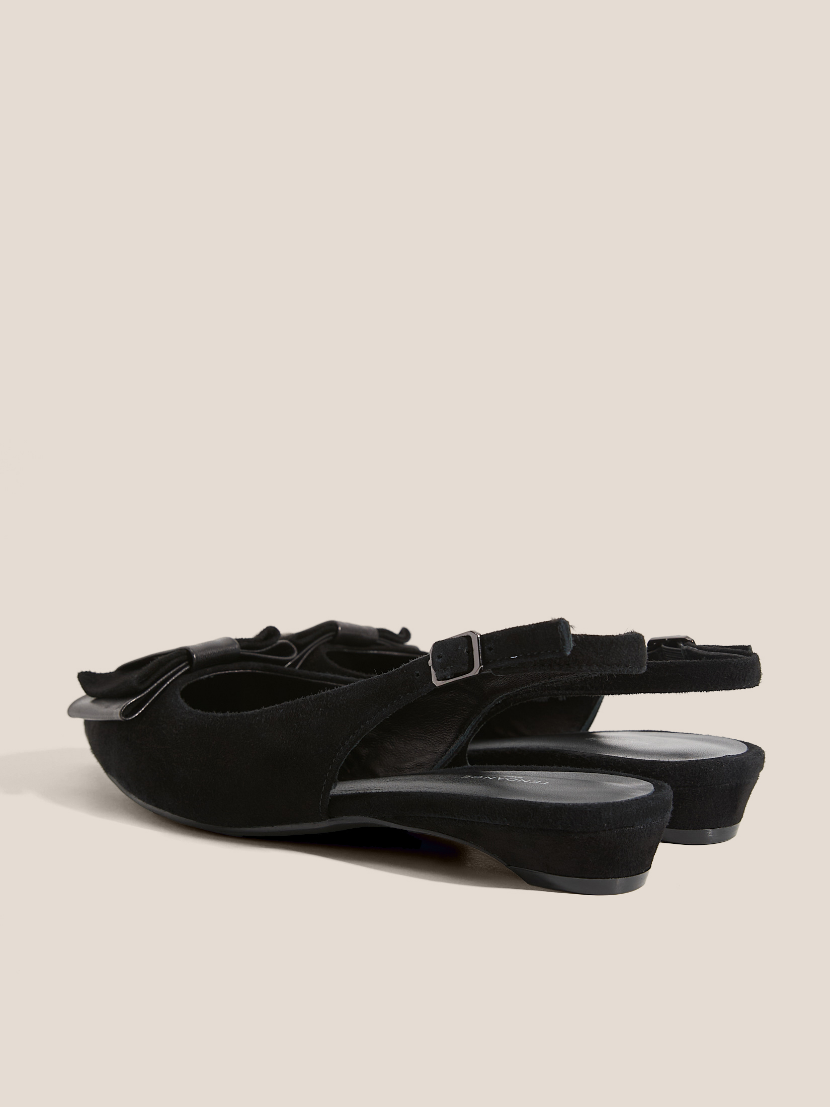 Женские туфли с открытой пяткой (слинг-бэк) TENDANCE 4903593, черный