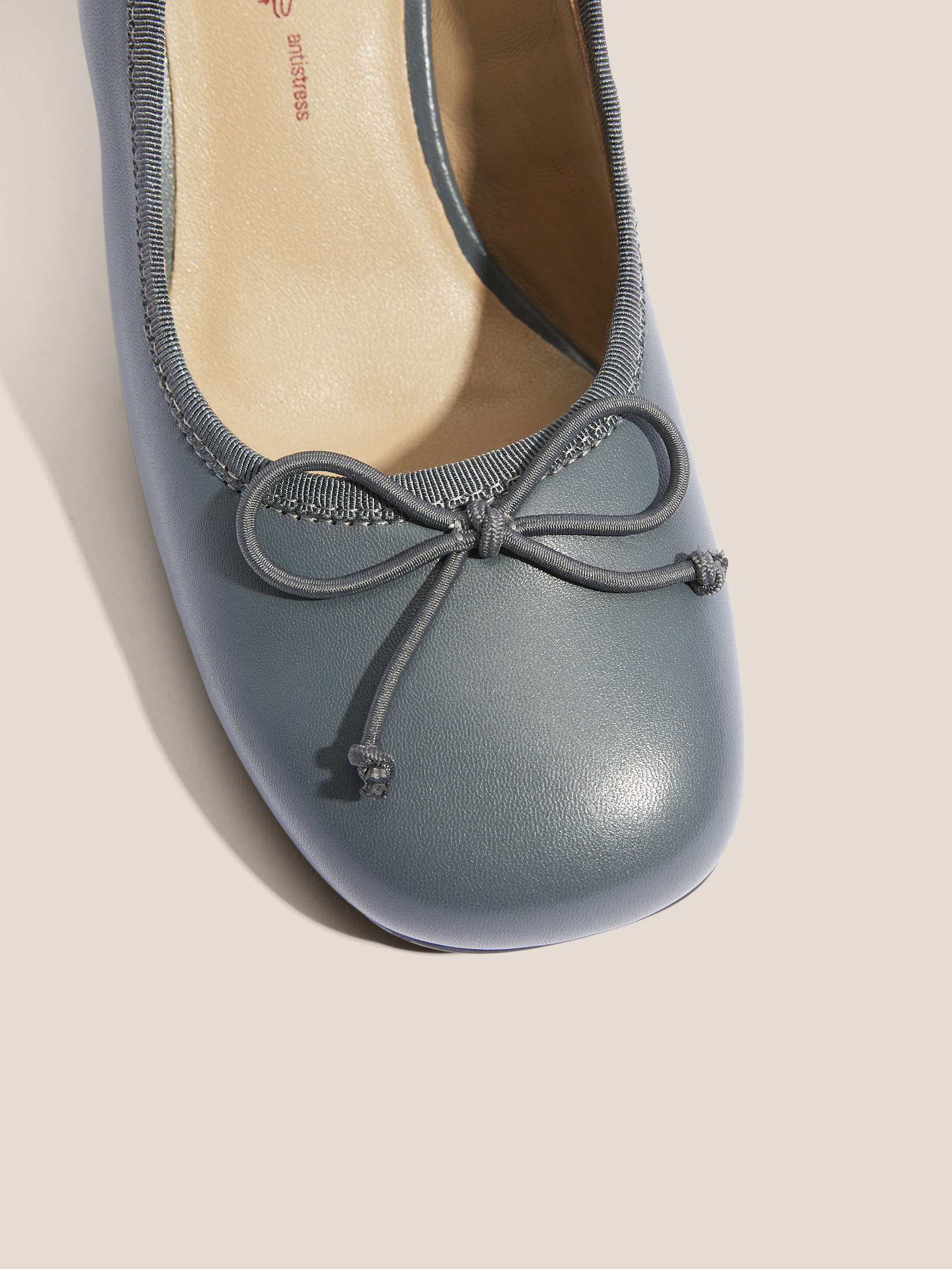 Женские туфли с открытой пяткой (слинг-бэк) TENDANCE 4570226, сине-серый