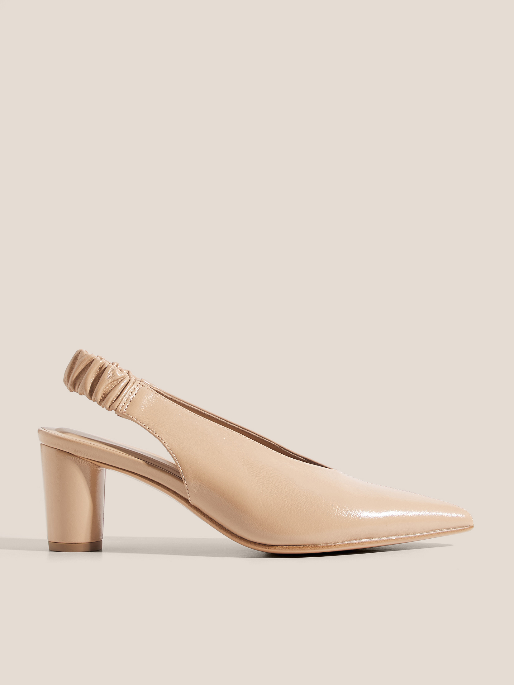 Женские туфли с открытой пяткой (слинг-бэк) TENDANCE 4900208, бежевый