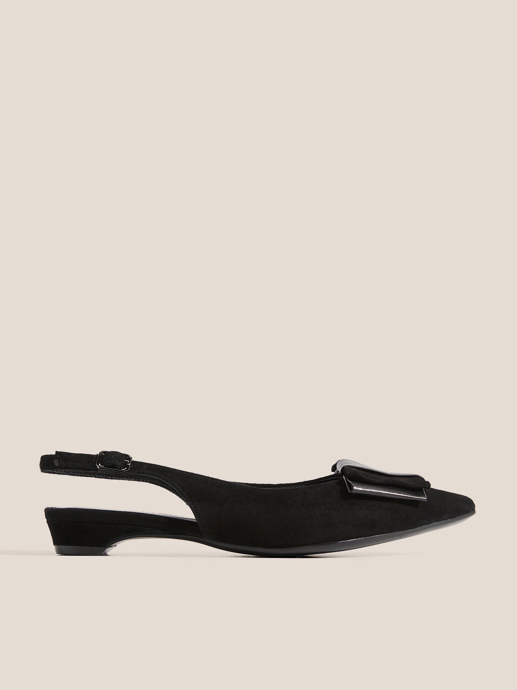 Женские туфли с открытой пяткой (слинг-бэк) TENDANCE 4903593, черный