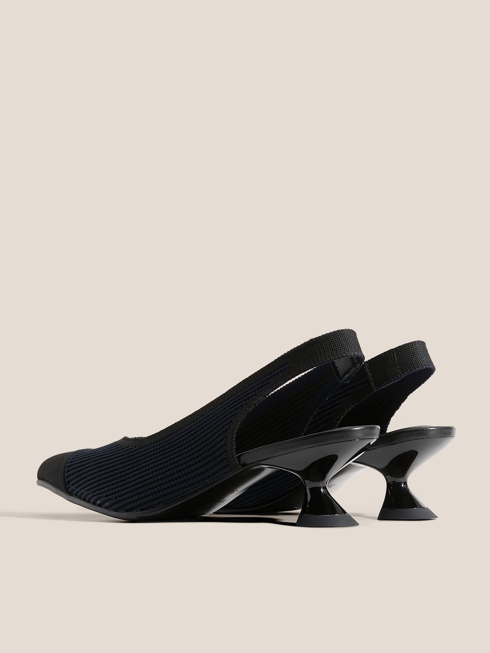 Женские туфли с открытой пяткой (слинг-бэк) TENDANCE 4903437, темно-синий