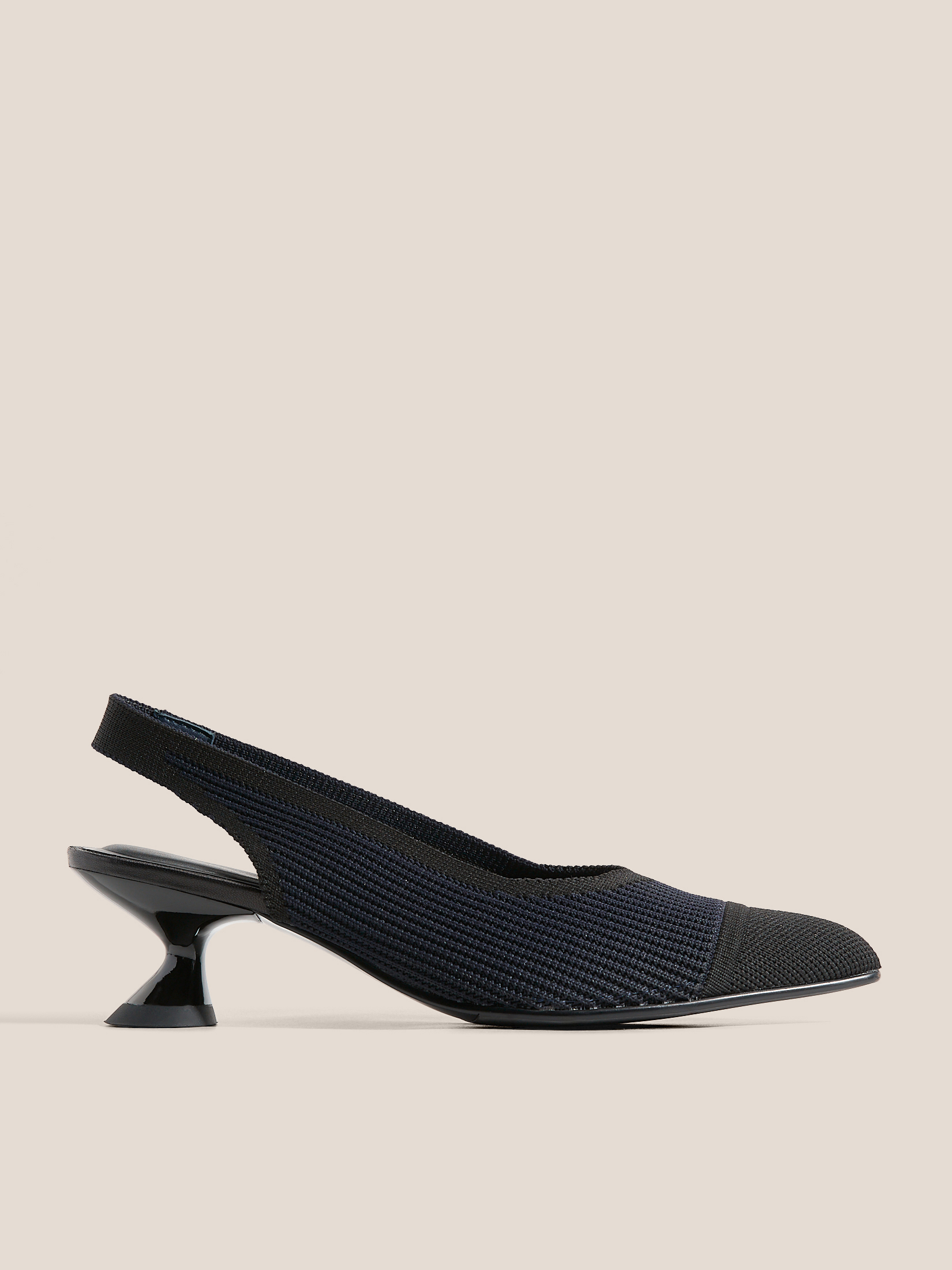 Женские туфли с открытой пяткой (слинг-бэк) TENDANCE 4903437, темно-синий