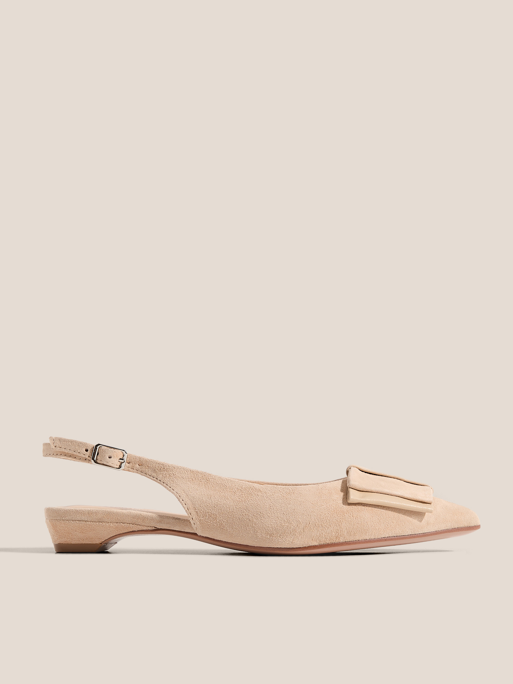 Женские туфли с открытой пяткой (слинг-бэк) TENDANCE 4903608, серо-бежевый