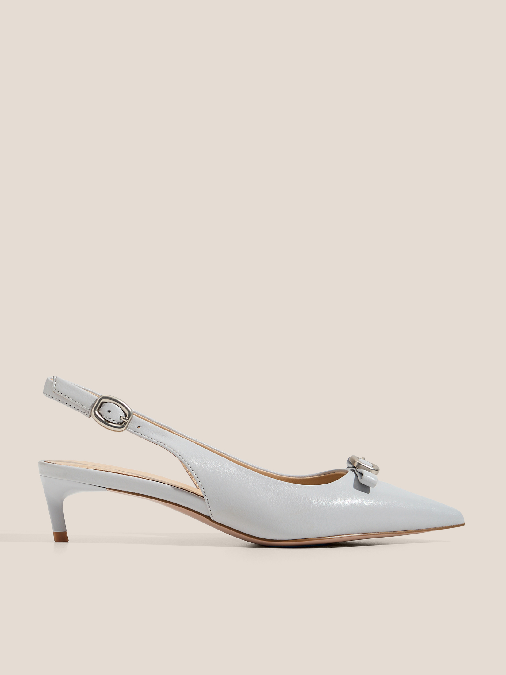 Женские туфли с открытой пяткой (слинг-бэк) TENDANCE 4529353, голубовато-серый