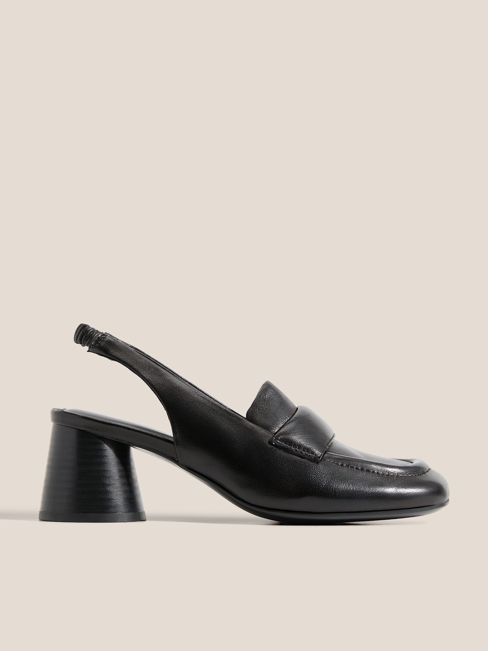 Женские туфли с открытой пяткой (слинг-бэк) TENDANCE 4872633, черный