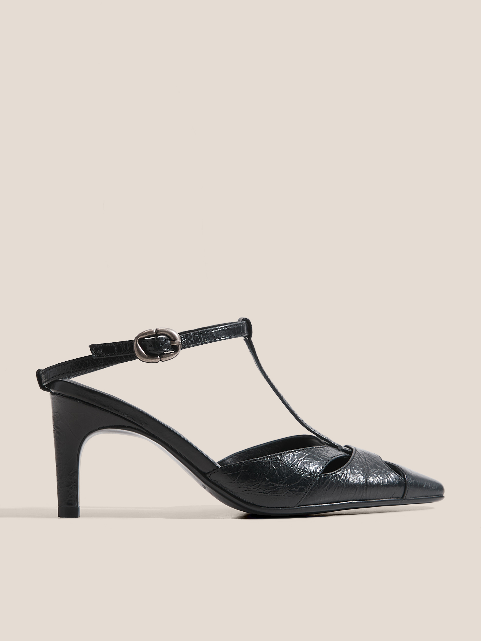 Женские туфли с открытой пяткой (слинг-бэк) TENDANCE 5011682, черный