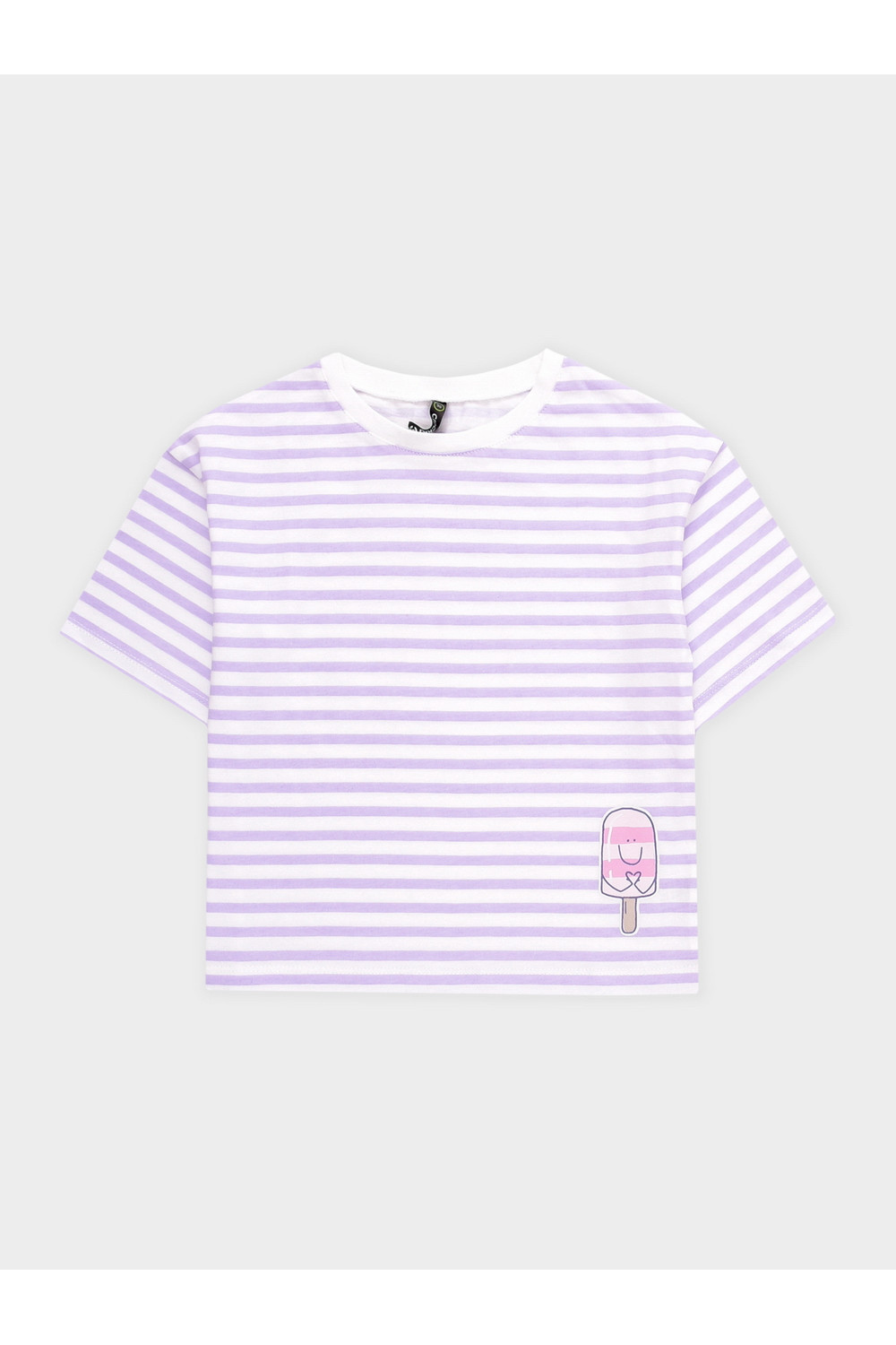 Crоckid Фуфайка КР 302940 сиреневая полоска к677 Crоckid