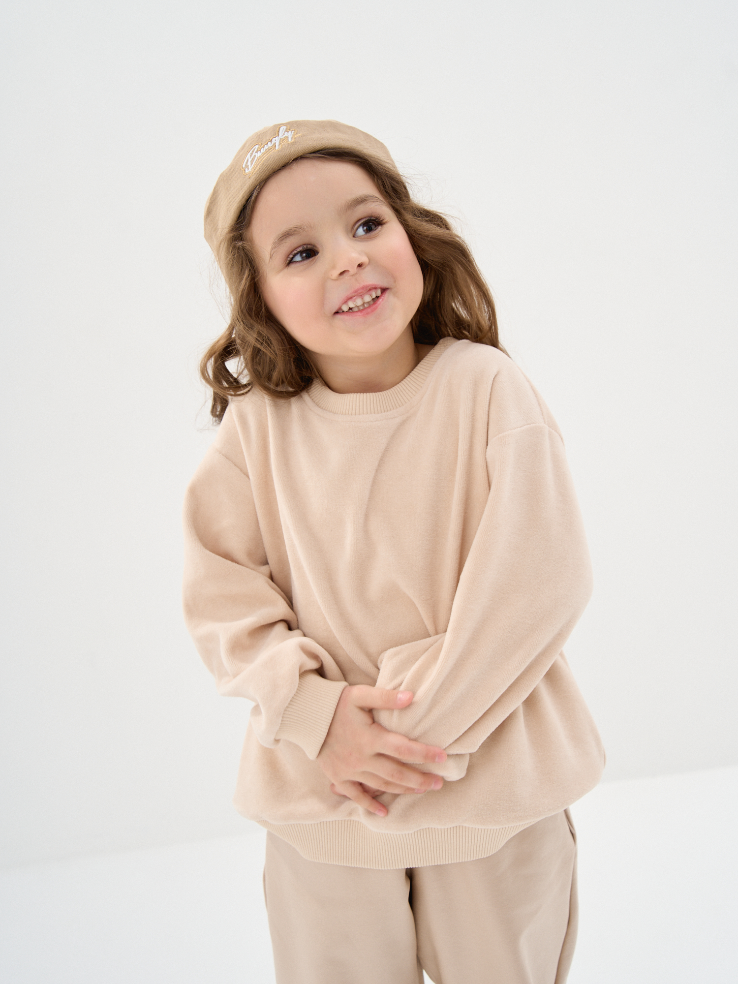 Свитшот велюровый