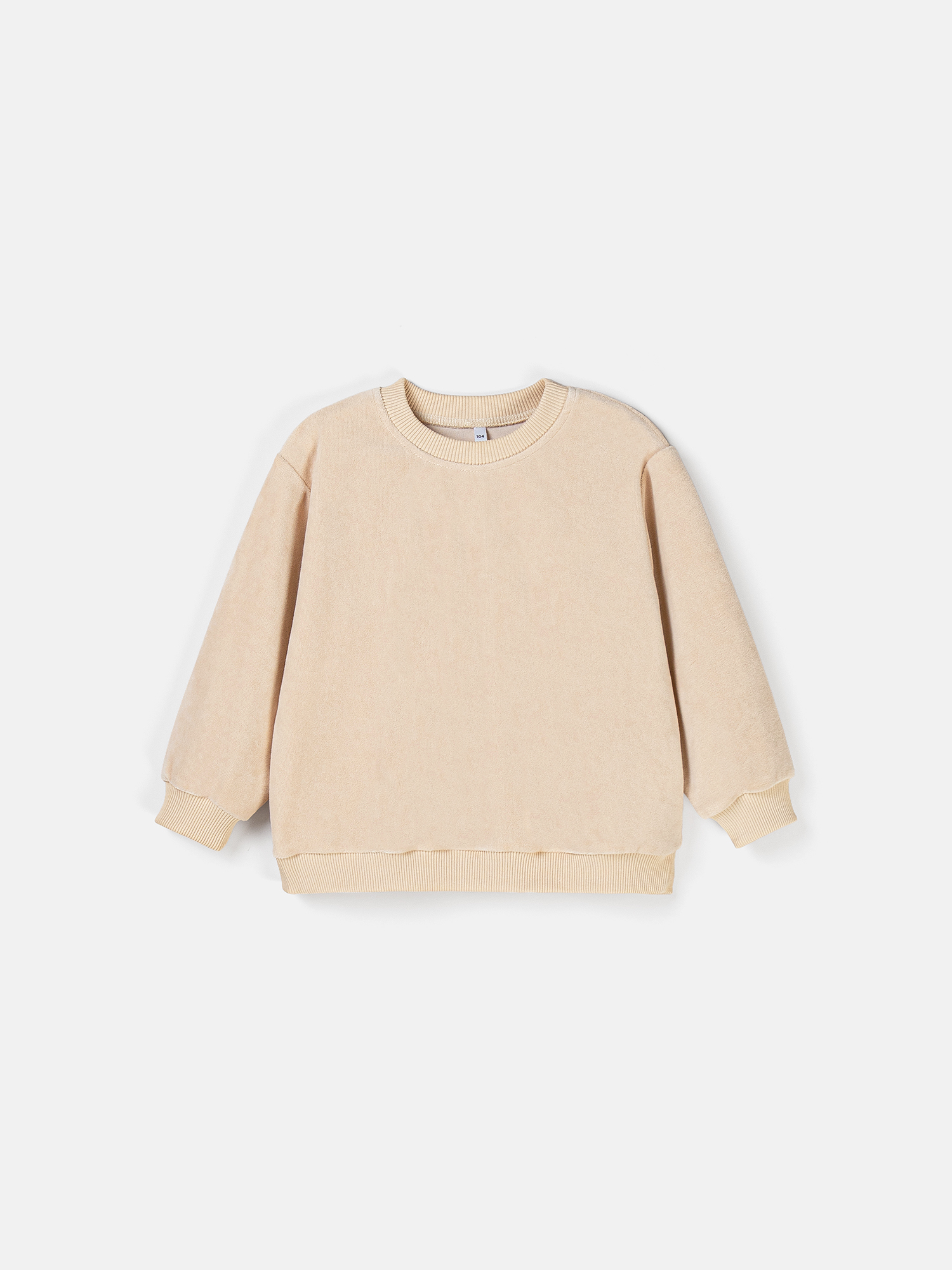 Свитшот велюровый