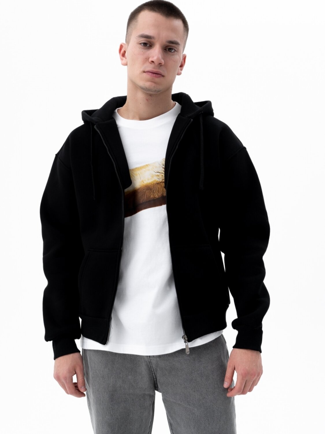 ст. цена1938руб.! Binita Толстовка 1152-1Черный