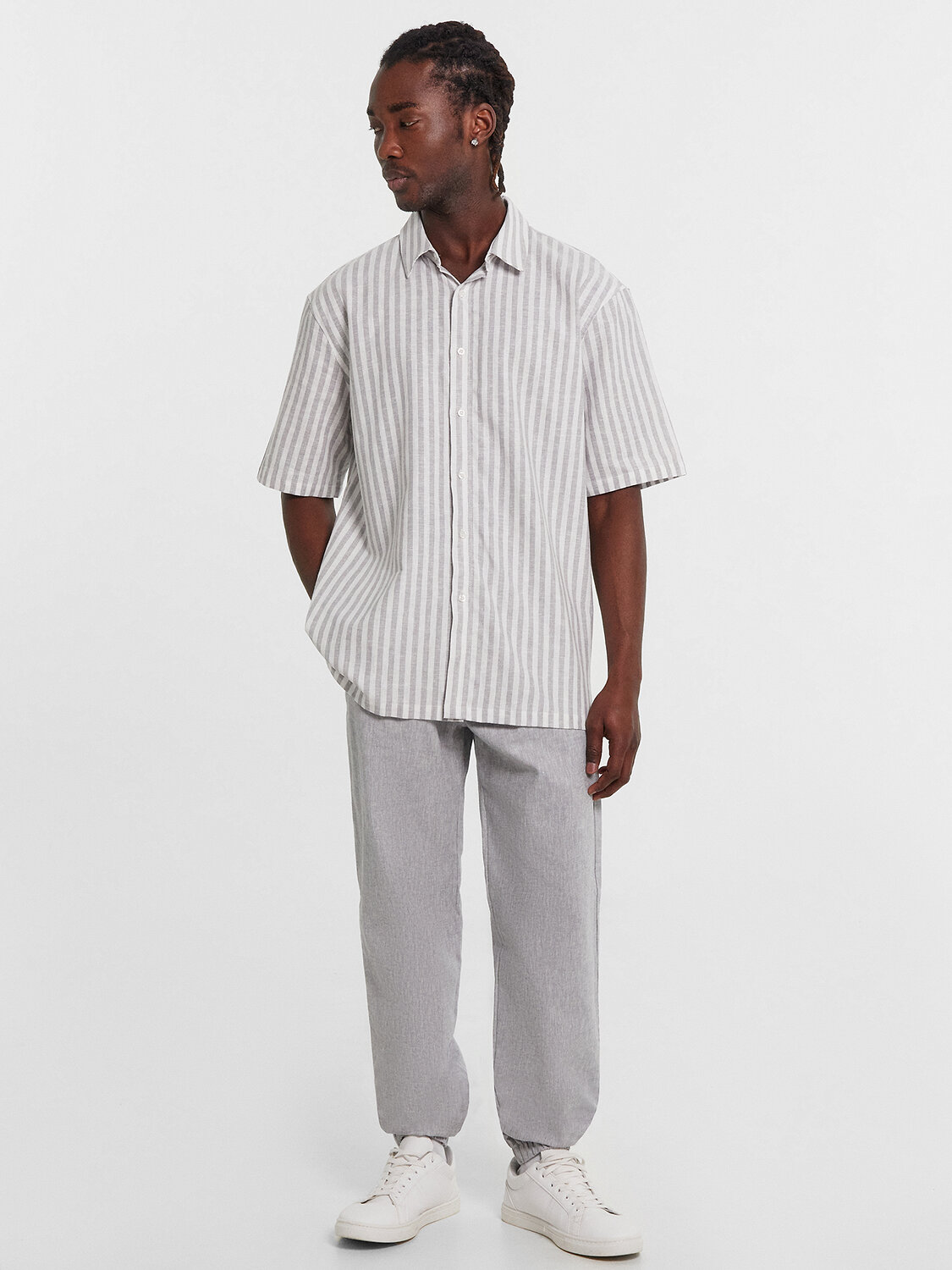 ст. цена2381руб.! MARK FORMELLE Брюки 181216двухцветный серый