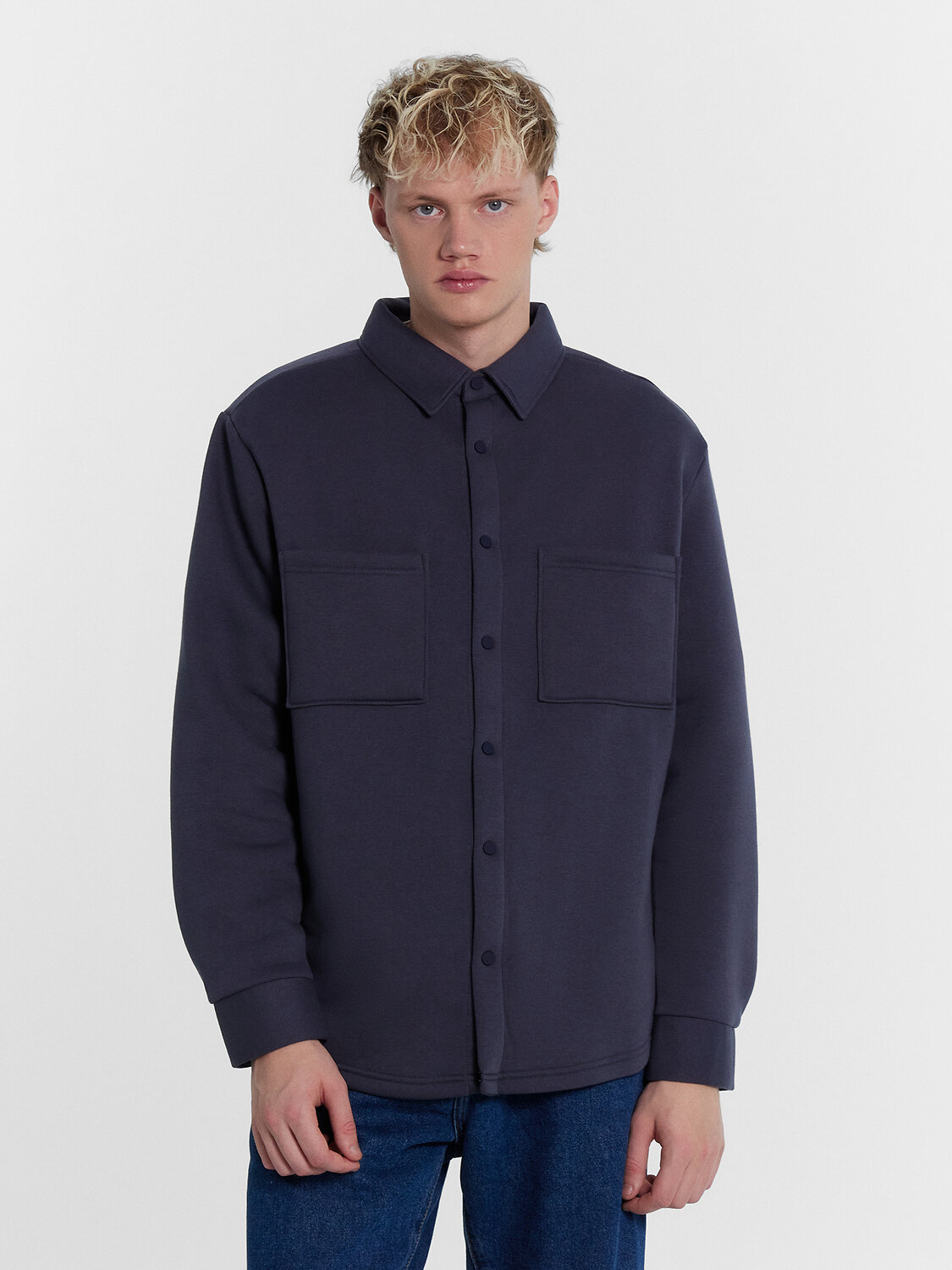 ст. цена2262руб.! MARK FORMELLE Толстовка 121189/1серо -синий