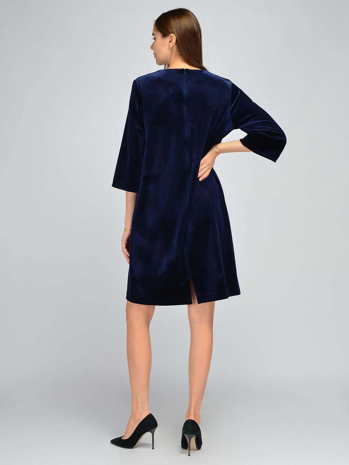 ст. цена2832руб.! VISERDI Платье 10248-тсн 3431625синий