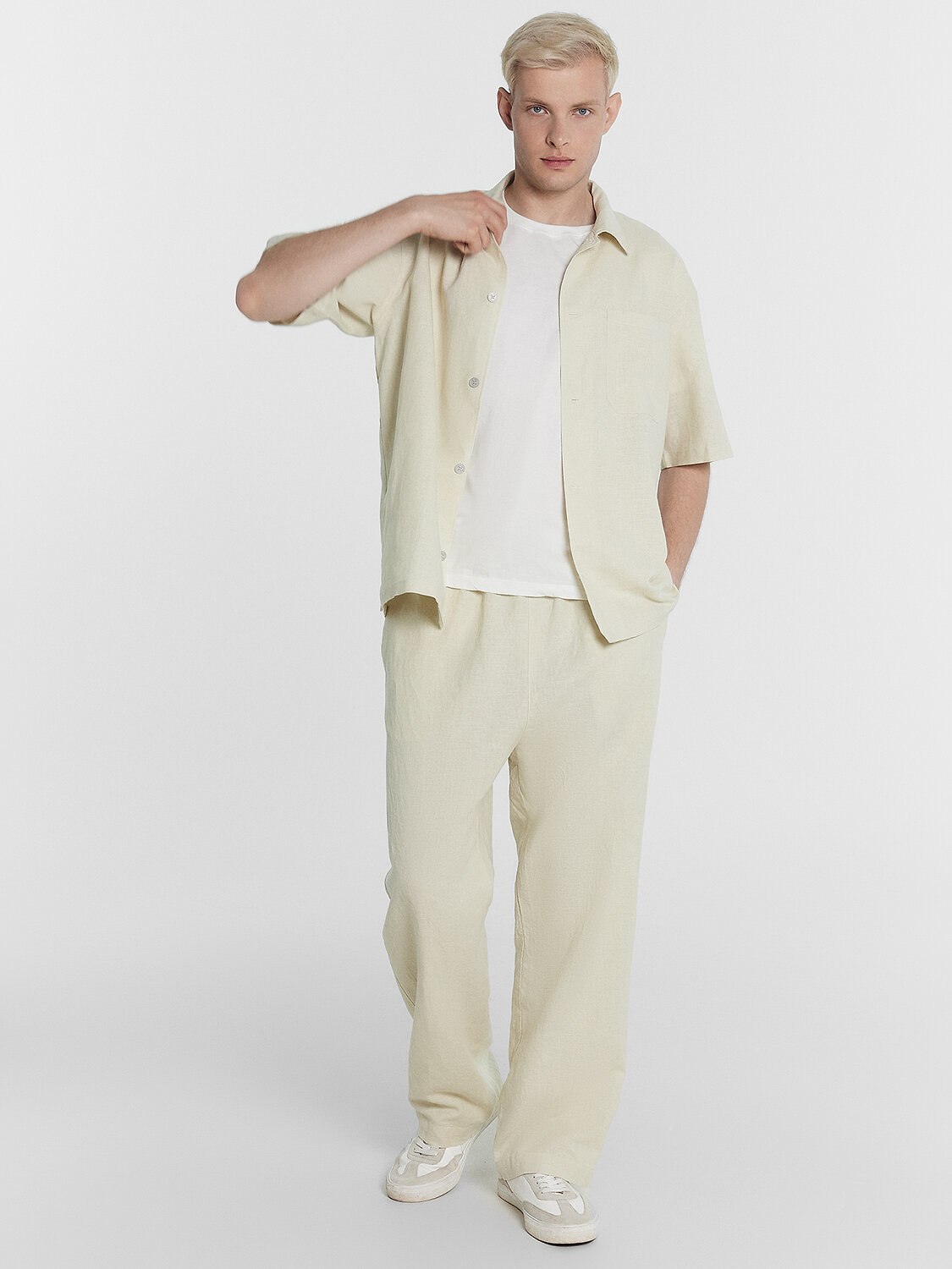 ст. цена1904руб.! MARK FORMELLE Брюки 181259-1молочный