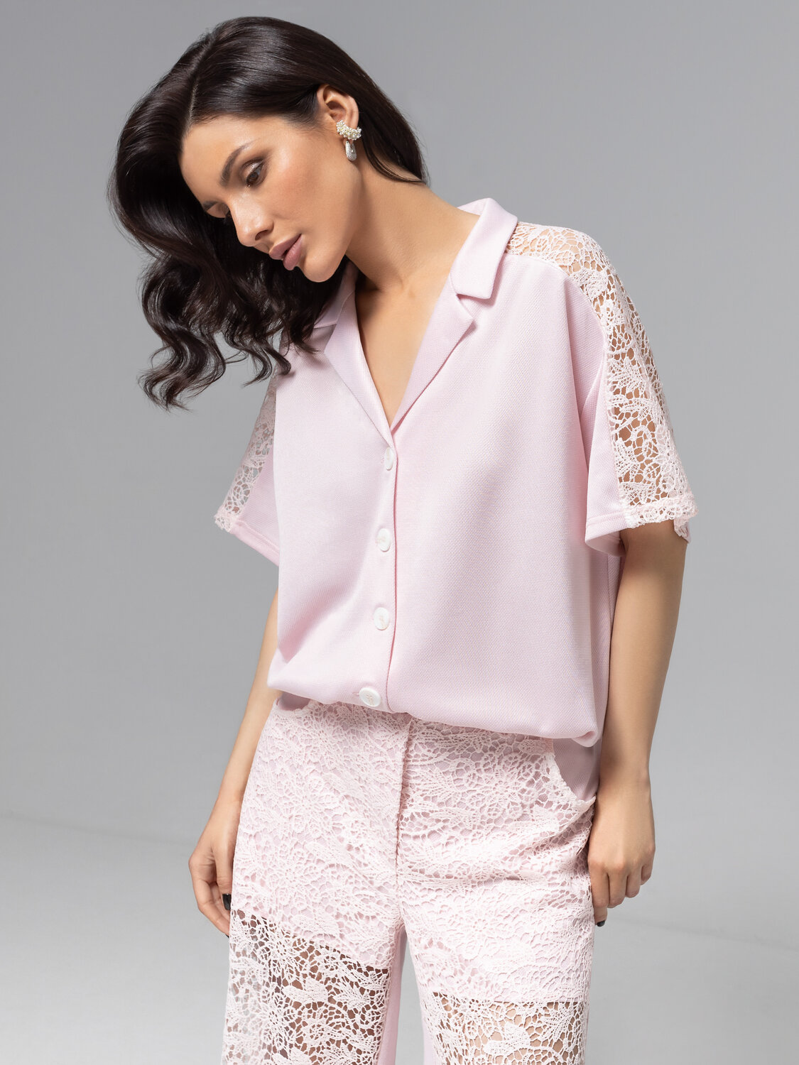 ст. цена2565руб.! CHARUTTI Рубашка 11887Розовый