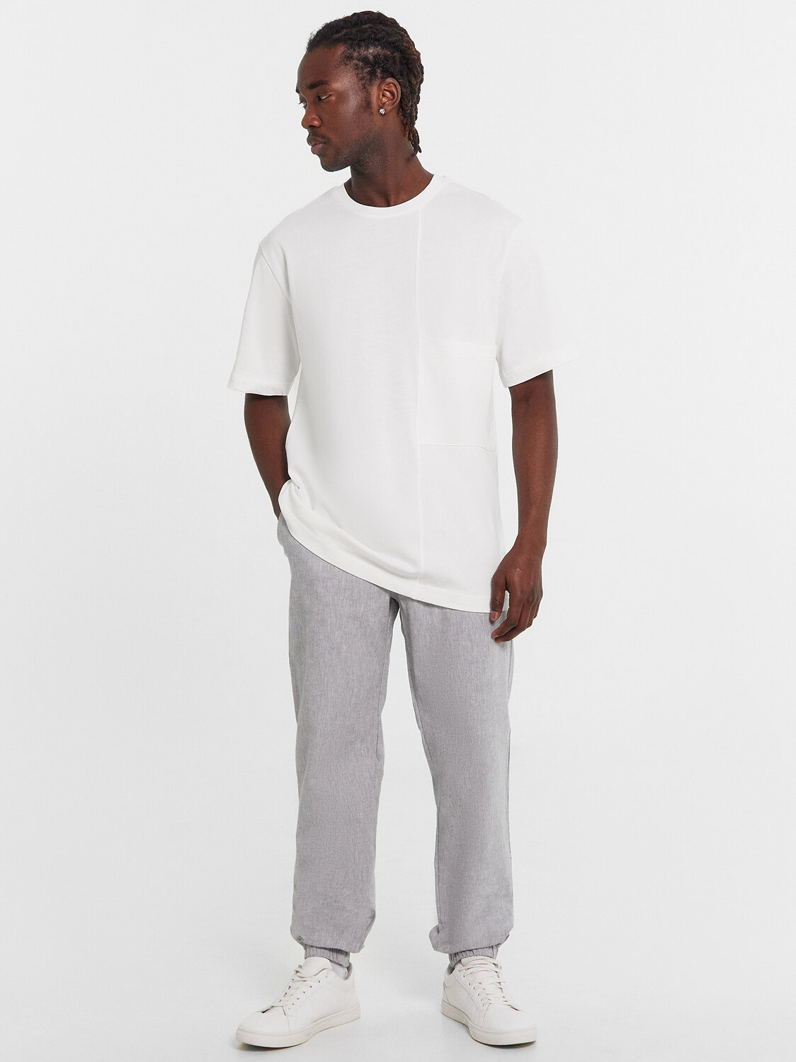 ст. цена2381руб.! MARK FORMELLE Брюки 181216двухцветный серый