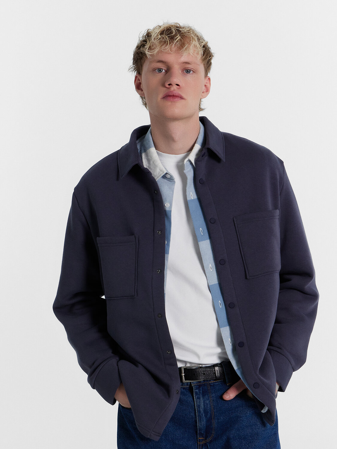 ст. цена2262руб.! MARK FORMELLE Толстовка 121189/1серо -синий