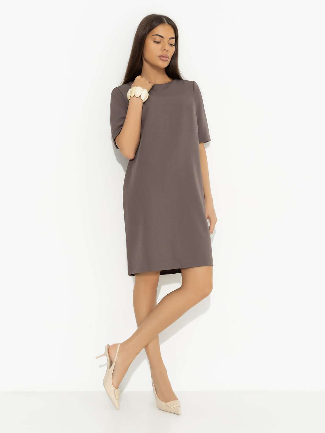 ст. цена2109руб.! CHARUTTI Платье 11638Коричневый