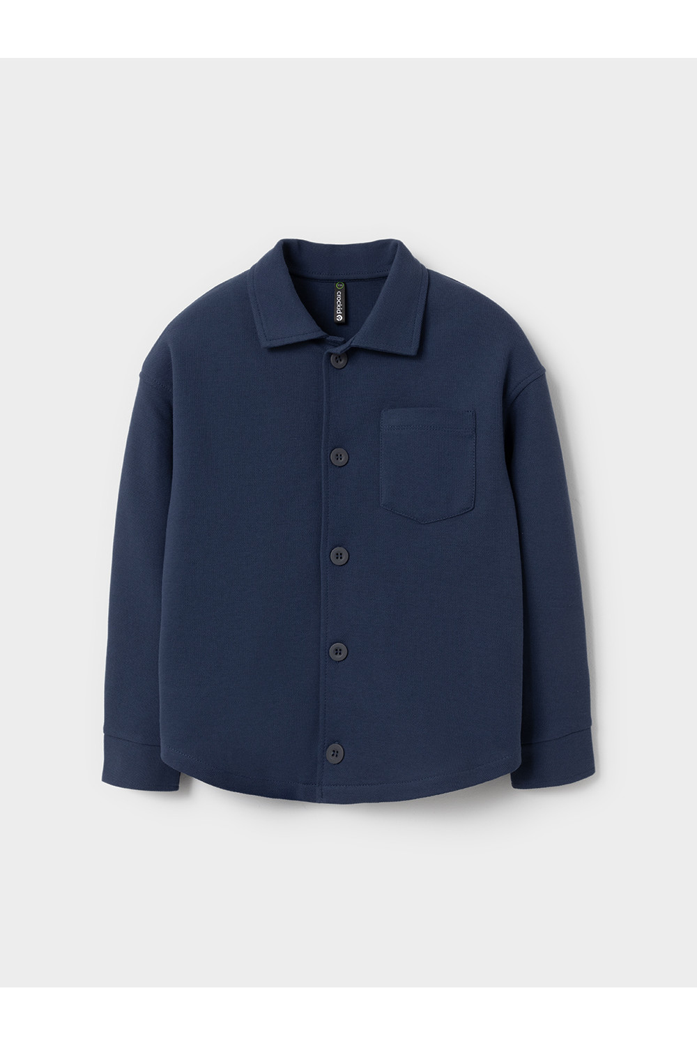 Crоckid Рубашка КР 302982-1 синий 1179 к728 Crоckid