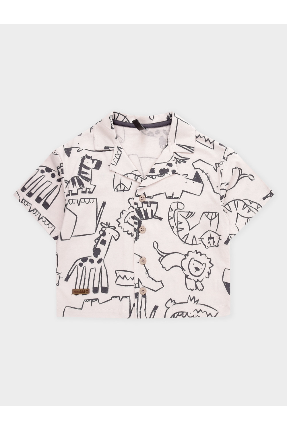 Crоckid Рубашка КР 303089 светло-бежевый 0783 Н230 к734 Crоckid