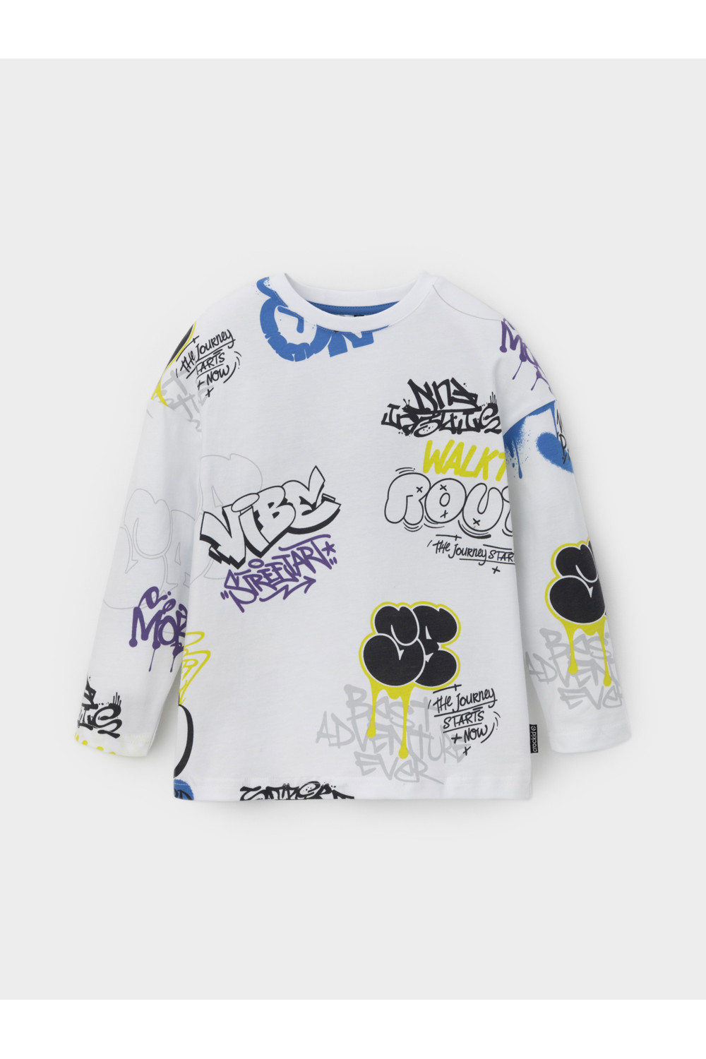 Crоckid Лонгслив КР 302273 белый Н242 к720 Crоckid