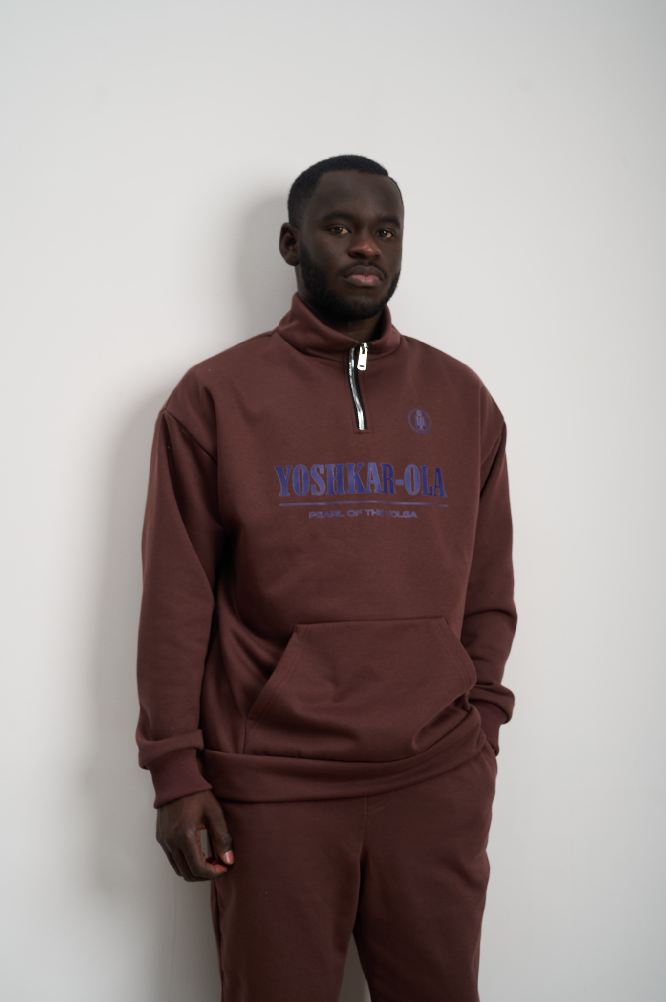 Мужской трикотажный костюм c начесом